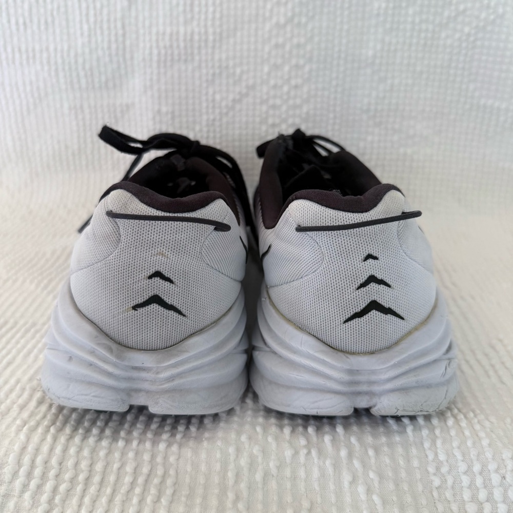 Hoka Rincon 3 Running Shoes Black White Lightweight Men’s 10.5 B - Picture 3 of 10